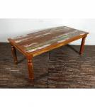 SOLID RECLAIMED TEAK WOOD TABLE