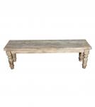 SOLID RECLAIMED TEAK WOOD BENCH