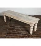 SOLID RECLAIMED TEAK WOOD BENCH
