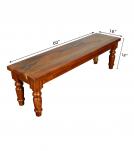 SOLID RECLAIMED TEAK WOOD BENCH