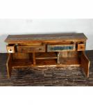 SOLID RECLAIMED TEAK WOOD SIDEBOARD CONSOLE W/ DRAWERS & DOORS