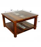 RECLAIMED TEAK SOLID WOOD COFFEE TABLE