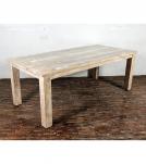 RECLAIMED SOLID TEAK WOOD TABLE