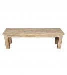 SOLID RECLAIMED TEAK BENCH
