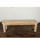 SOLID RECLAIMED TEAK BENCH