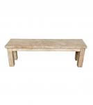 SOLID RECLAIMED TEAK BENCH