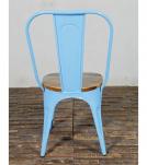 WOODEN IRON CHAIR 