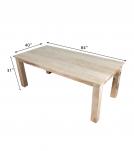 SOLID ROSEWOOD DINING TABLE