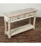 SOLID RECLAIMED TEAK WOOD CONSOLE