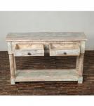 SOLID RECLAIMED TEAK WOOD CONSOLE