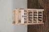 SOLID RECLAIMED TEAK WOOD WINE BAR W/ DRAWER & TRAY