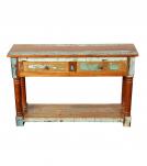 SOLID RECLAIMED TEAK WOOD CONSOLE