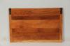 HAND CARVED SOLID PAINTED WOOD "FRESH CATCH DAILY" FISH PLAQUE