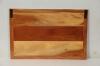 HAND CARVED SOLID PAINTED WOOD "FRESH CATCH DAILY" FISH PLAQUE