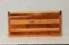 HAND CARVED SOLID PAINTED WOOD "FRESH CATCH DAILY" FISH PLAQUE