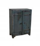 SOLID RECLAIMED WOOD CABINET SIDE TABLE