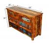 RECLAIMED TEAK 6 DRAWER CHEST BUREAU DRESSER