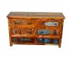 RECLAIMED TEAK 6 DRAWER CHEST BUREAU DRESSER