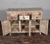 RECLAIMED TEAK 3 DRAWER / 3 DOOR SIDEBOARD / CABINET