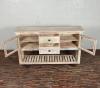 RECLAIMED TEAK + IRON SIDEBOARD / CONSOLE