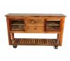RECLAIMED TEAK + IRON SIDEBOARD / CONSOLE