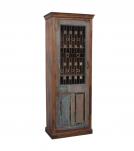 SOLID RECLAIMED WOOD & IRON CABINET
