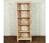 Solid Reclaimed Teak Wood Bookshelf Bookcase Shelving Unit