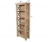 Solid Reclaimed Teak Wood Bookshelf Bookcase Shelving Unit