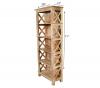 Solid Reclaimed Teak Wood Bookshelf Bookcase Shelving Unit