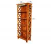 Solid Reclaimed Teak Wood Bookshelf Bookcase Shelving Unit