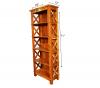 Solid Reclaimed Teak Wood Bookshelf Bookcase Shelving Unit