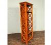 Solid Reclaimed Teak Wood Bookshelf Bookcase Shelving Unit