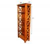 Solid Reclaimed Teak Wood Bookshelf Bookcase Shelving Unit