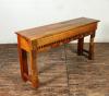 CARVED SOLID TEAK WOOD CONSOLE 