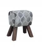  GENUINE LEATHER STOOL BENCH