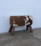 GENUINE LEATHER STOOL BENCH
