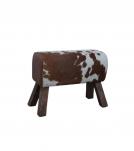 GENUINE LEATHER STOOL BENCH
