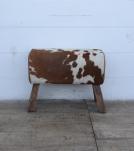 GENUINE LEATHER STOOL BENCH