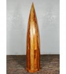 RECLAIMED WOOD BOAT NAUTICAL WINE RACK BOOKCASE W/ SHELVES