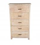 Solid Reclaimed Teak Wood Dresser Bureau Chest 