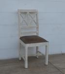 Wood And Leather Chair