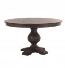 ROUND SOLID WOOD DINING TABLE
