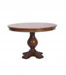 ROUND SOLID WOOD DINING TABLE