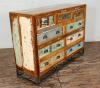 SOLID RECLAIMED TEAK WOOD 9 DRAWER DRESSER CHEST BUREAU SIDEBOARD