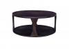 SOLID WOOD ROUND COFFEE TABLE