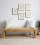 SOLID RECLAIMED TEAK WOOD BENCH