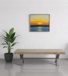 SOLID WOOD & IRON BENCH