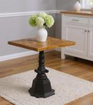 SOLID WOOD & IRON TABLE