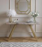 LIVE EDGE SOLID ACACIA CONSOLE / SOFA TABLE