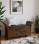 UPHOLSTERED STORAGE BENCH TRUNK